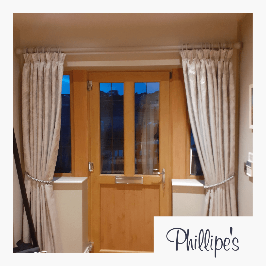 Bespoke curtains to keep the warmth in whilst adding style